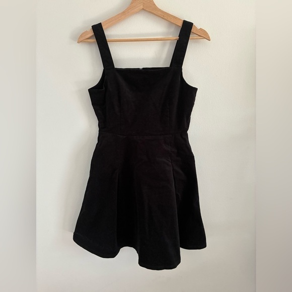 Copper Key Black Velvet Burnout Skater Dress Whimsigoth Goth 90s Small NWT - Picture 7 of 10